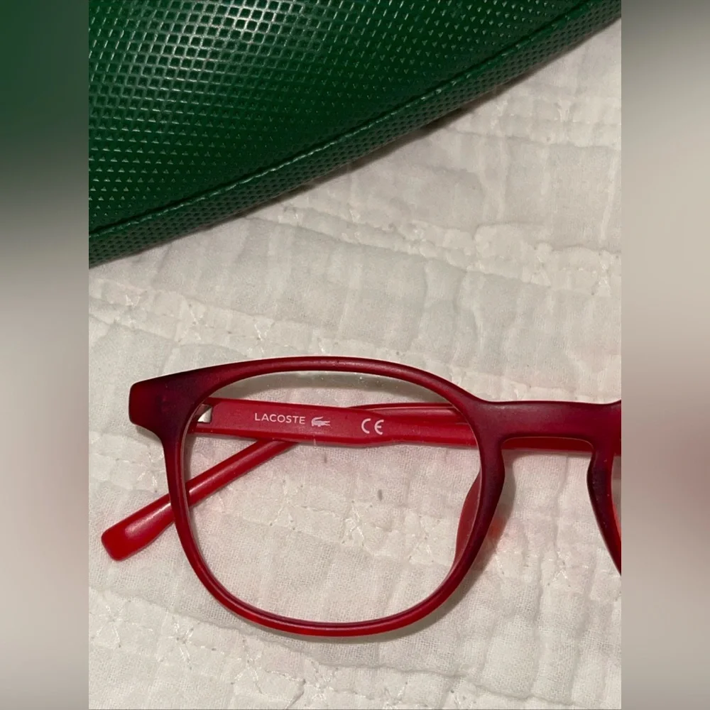 Lacoste Unisex Glasses 615-47-18 L3632 Red.